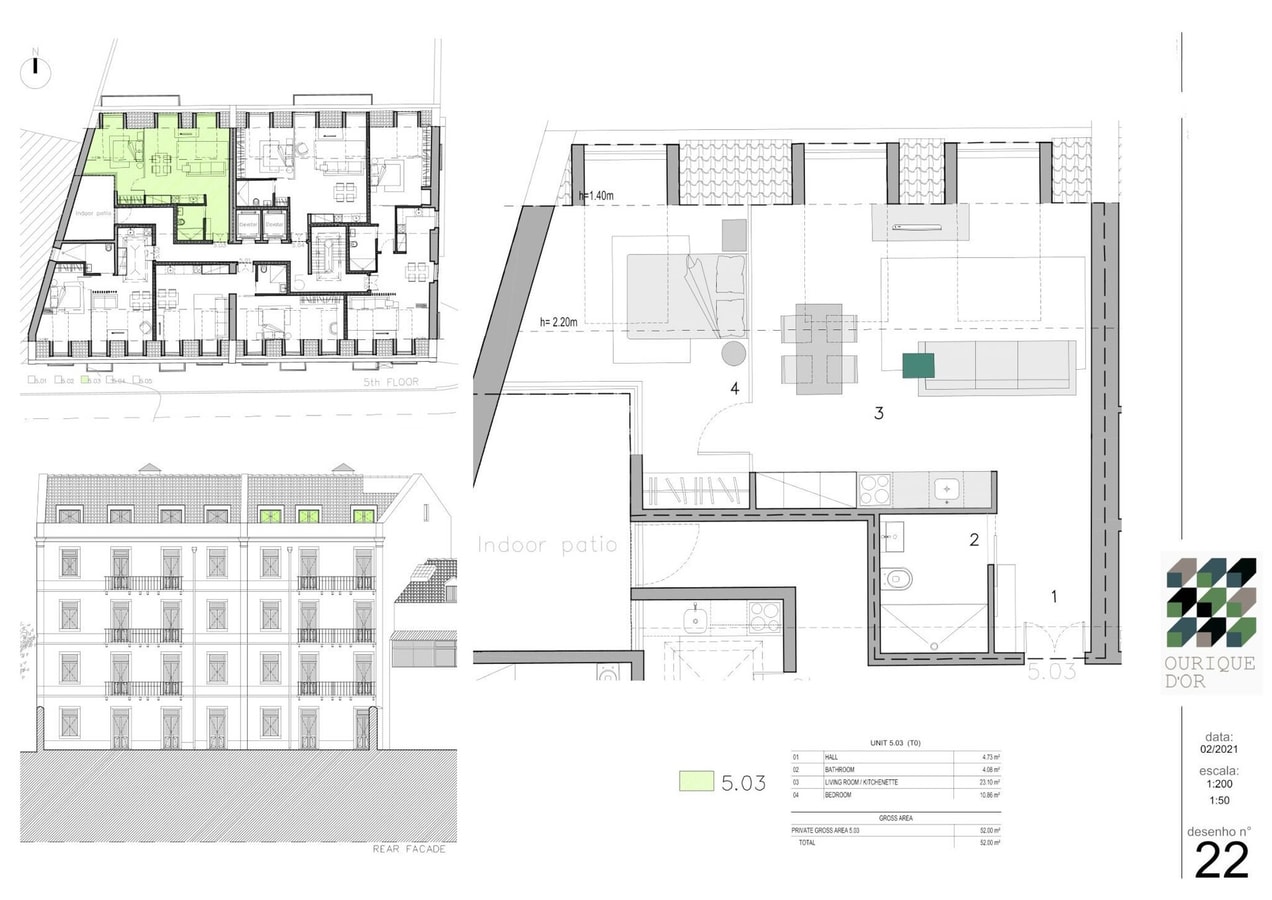 Apartment 503 • Lisbon • 1 bedroom • Elevator •A/C gallery image 6