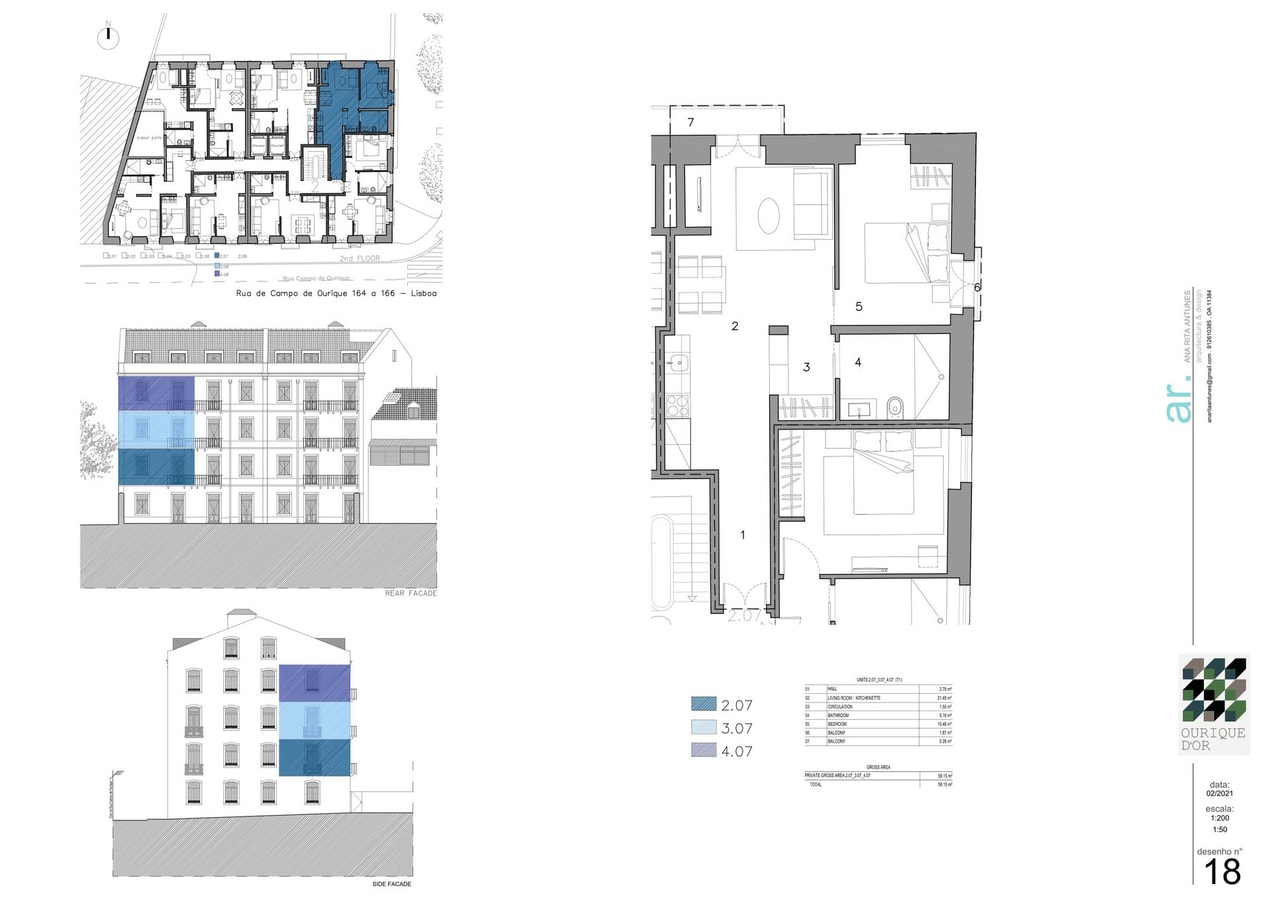 Apartment 307 • Lisbon • 1 bedroom • Balcony • A/C gallery image 6