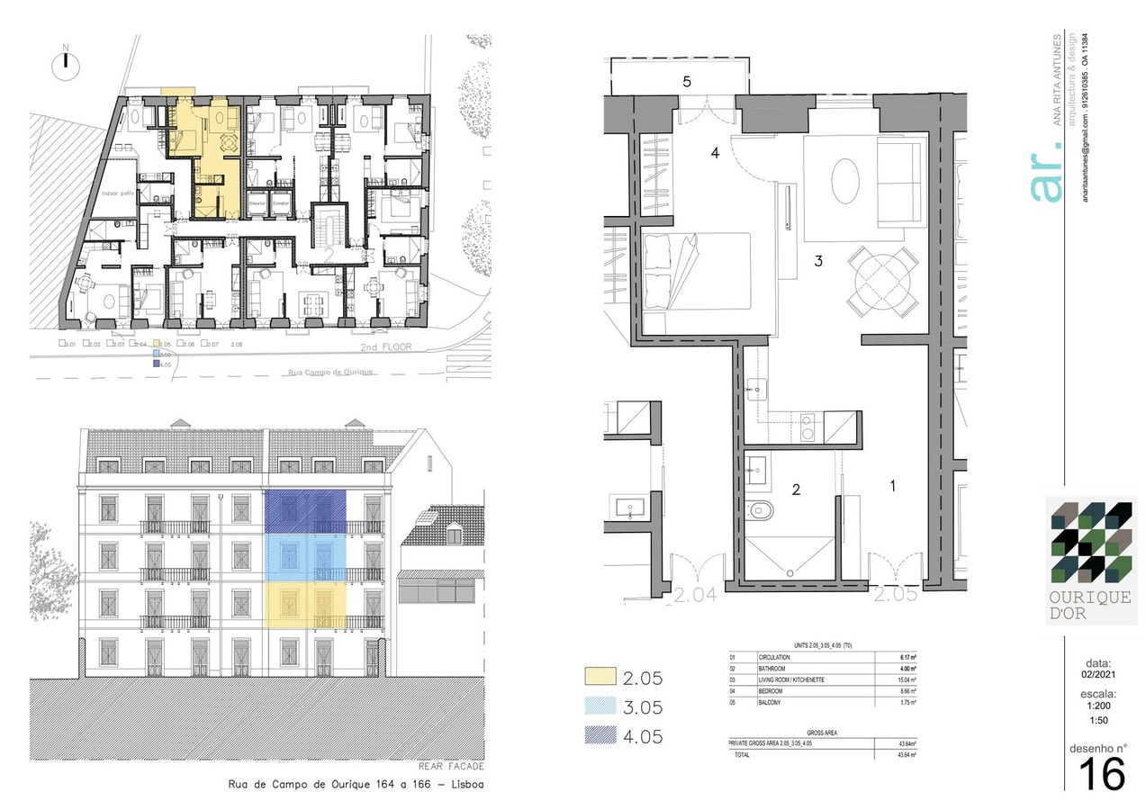 Studio Lisbon • Balcony • Elevator • A/C • Parking gallery image 6