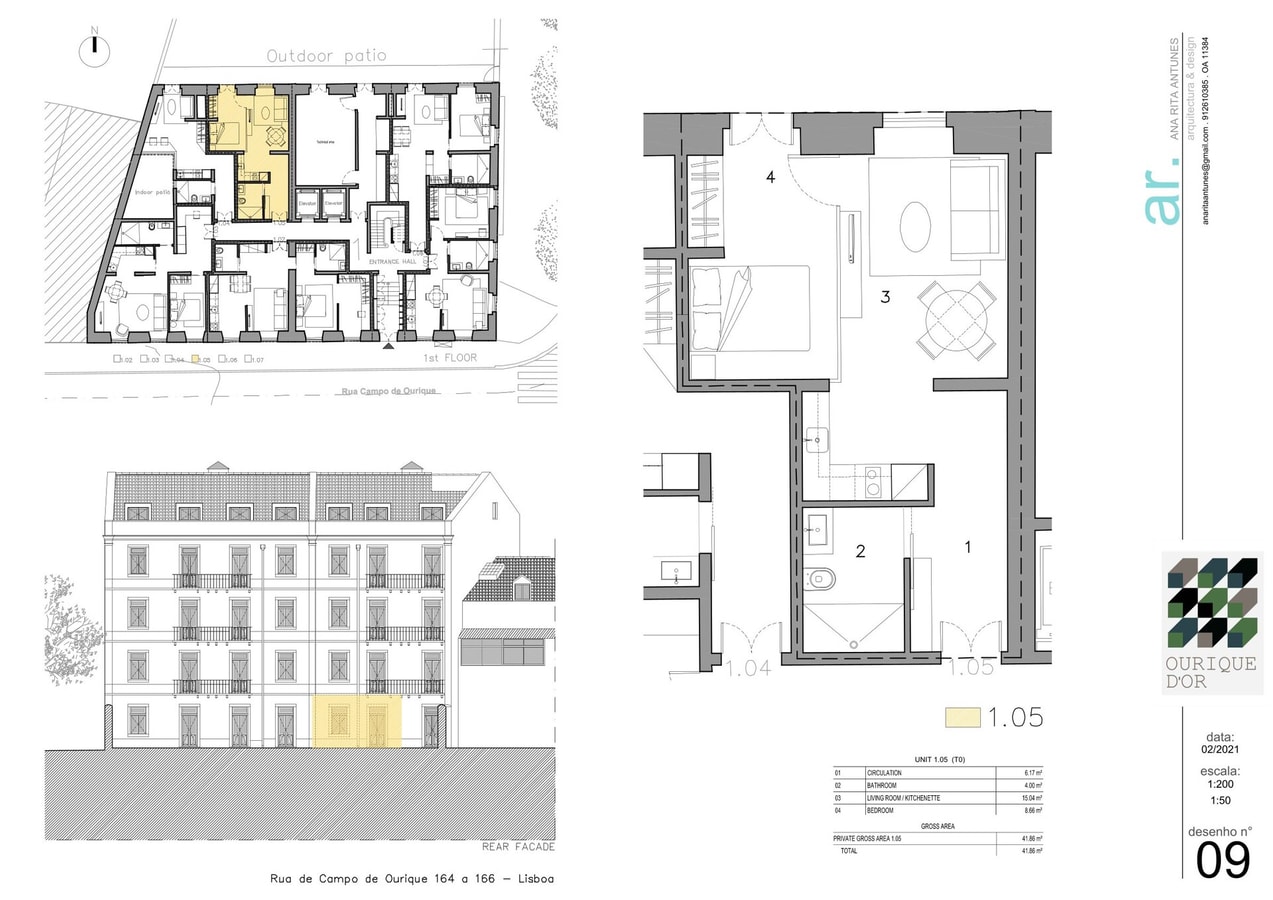 Studio 104 • Lisbon • Patio • Elevator • A/C gallery image 6