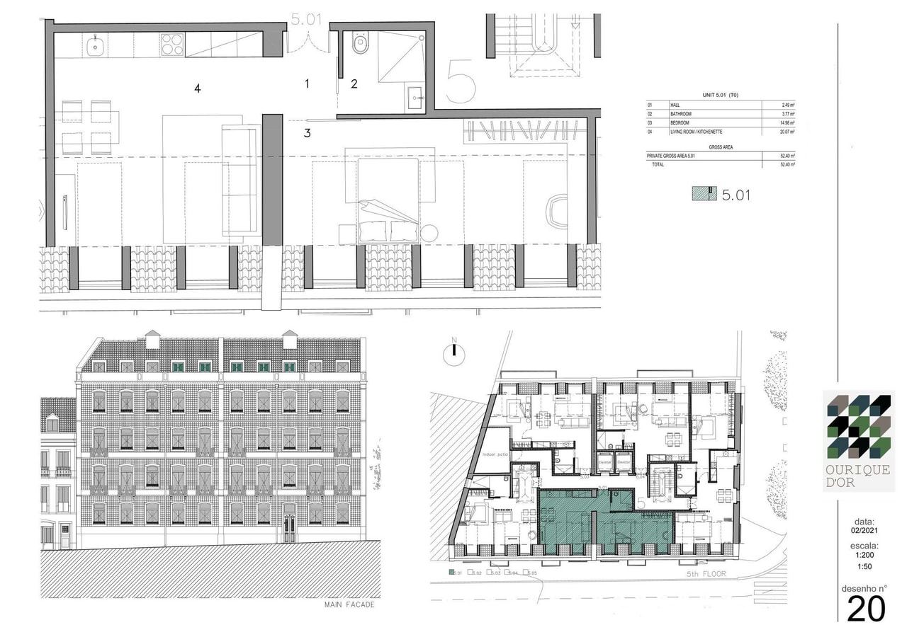 Apartment 501 • Lisbon • 1 bedroom • Elevator •A/C gallery image 6