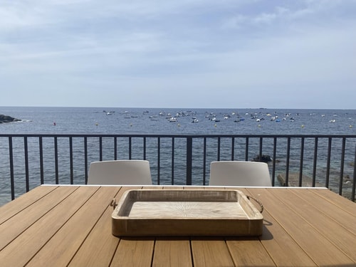 Playa Canadell Mar G - primera línea con terraza WeHost Costa Brava