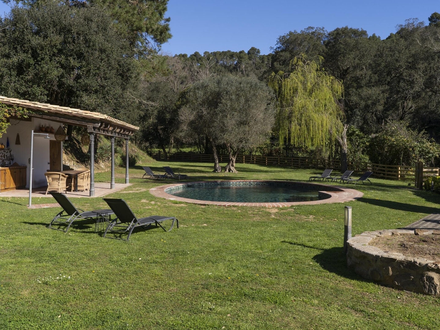 Masia Moli de Can Burjats with pool and fireplace 27 WeHost Costa Brava