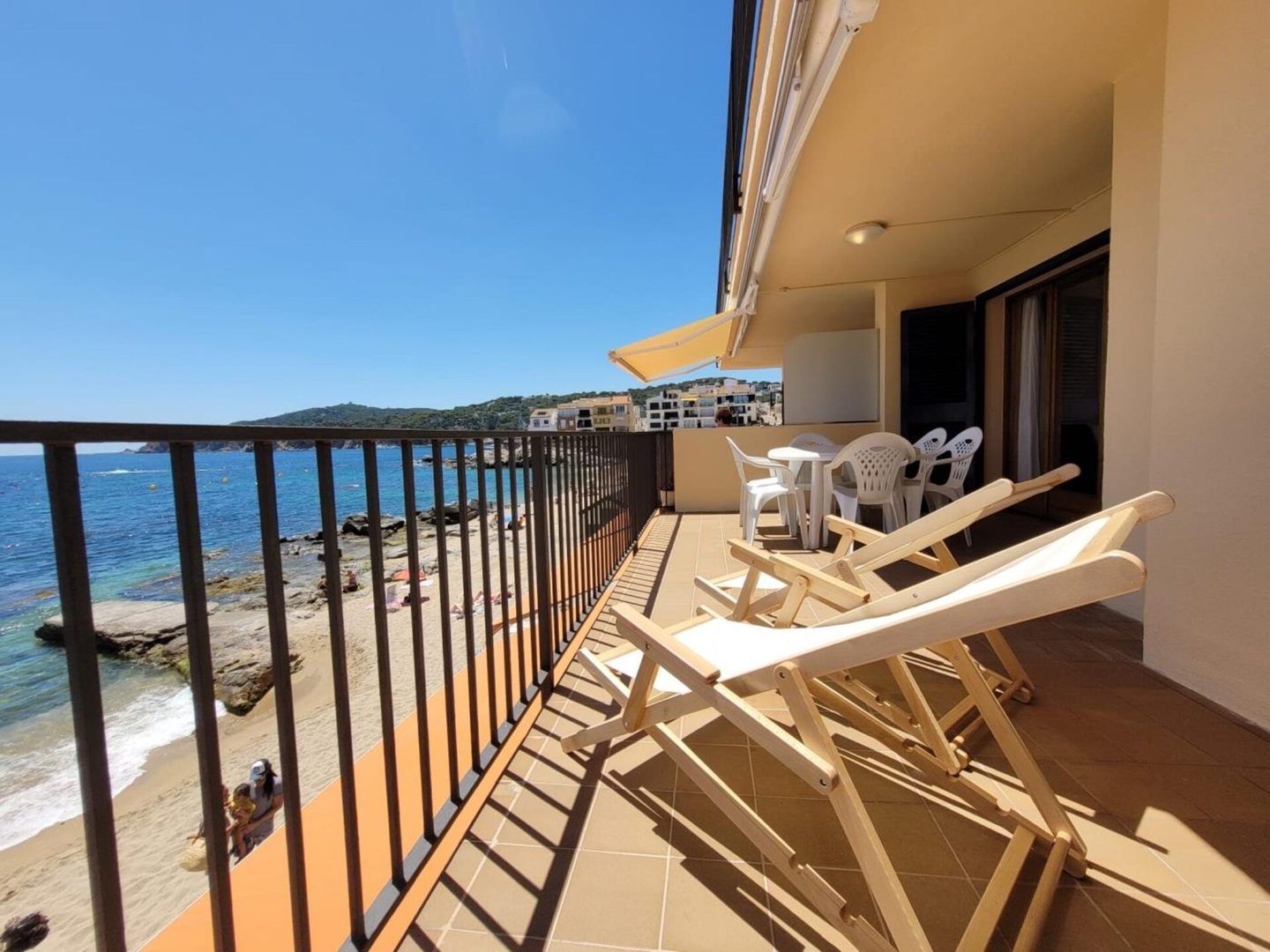 Playa Canadell Mar G - seafront with terrace 9 WeHost Costa Brava