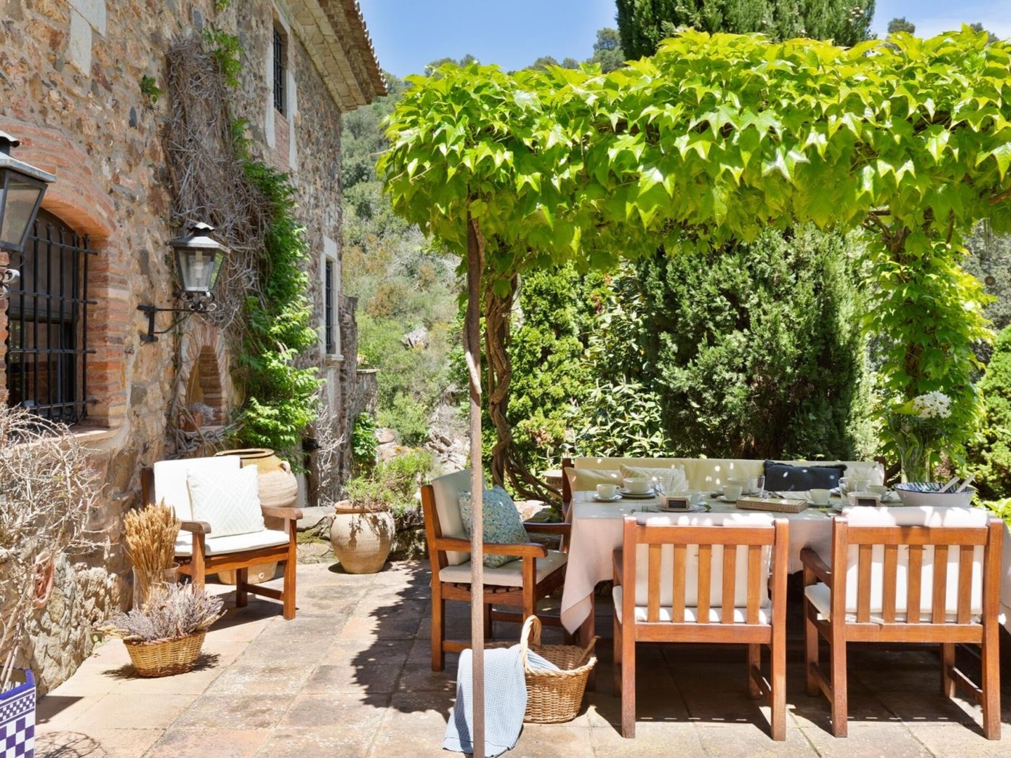 Masia Moli de Can Burjats with pool and fireplace 3 WeHost Costa Brava