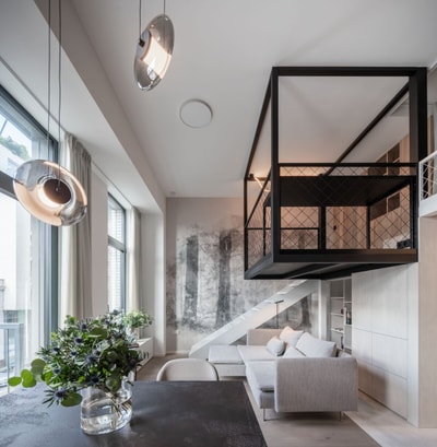Designer Loft in Trendy Holešovice, Parking