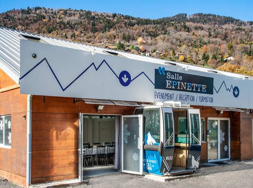 Epinette réception and sleeping facility for 60 p