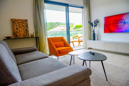 Livia - Agosta plage à pied, Terrasse - by TGB