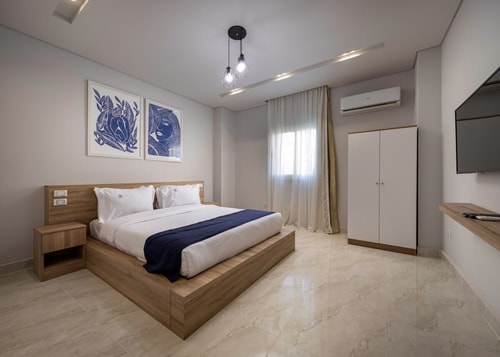 Breeze 2BR Apt w/Garden,NewCairo by Travelholic