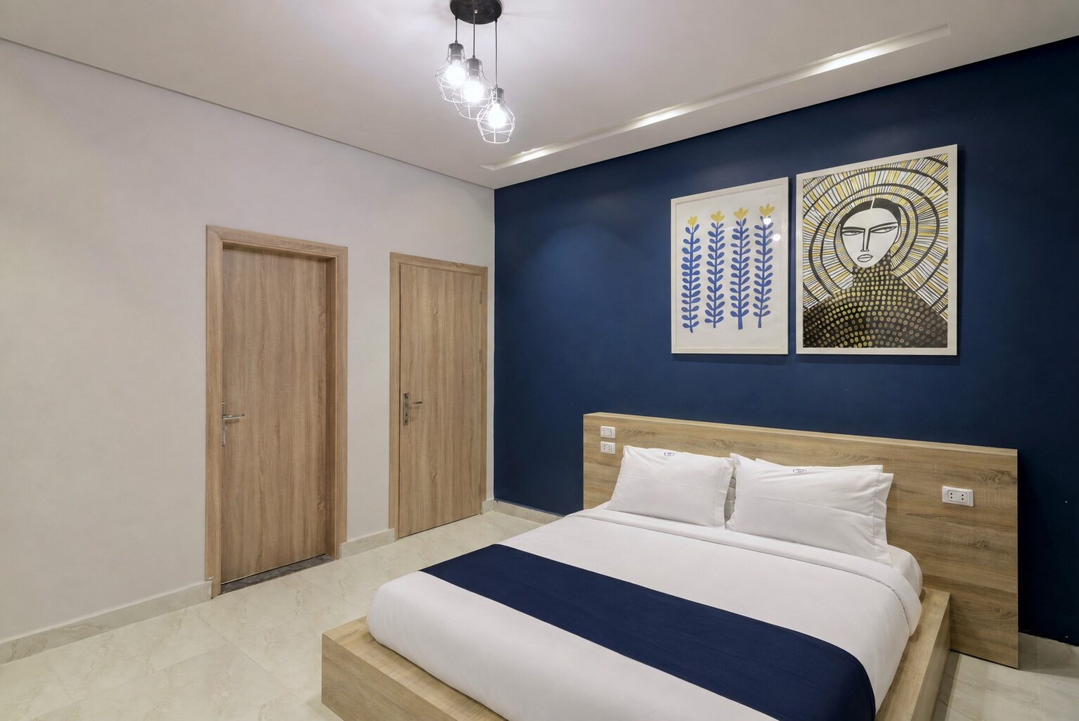Blue & White 2BR Apt for 5, 2 Baths — photo 7 of 16
