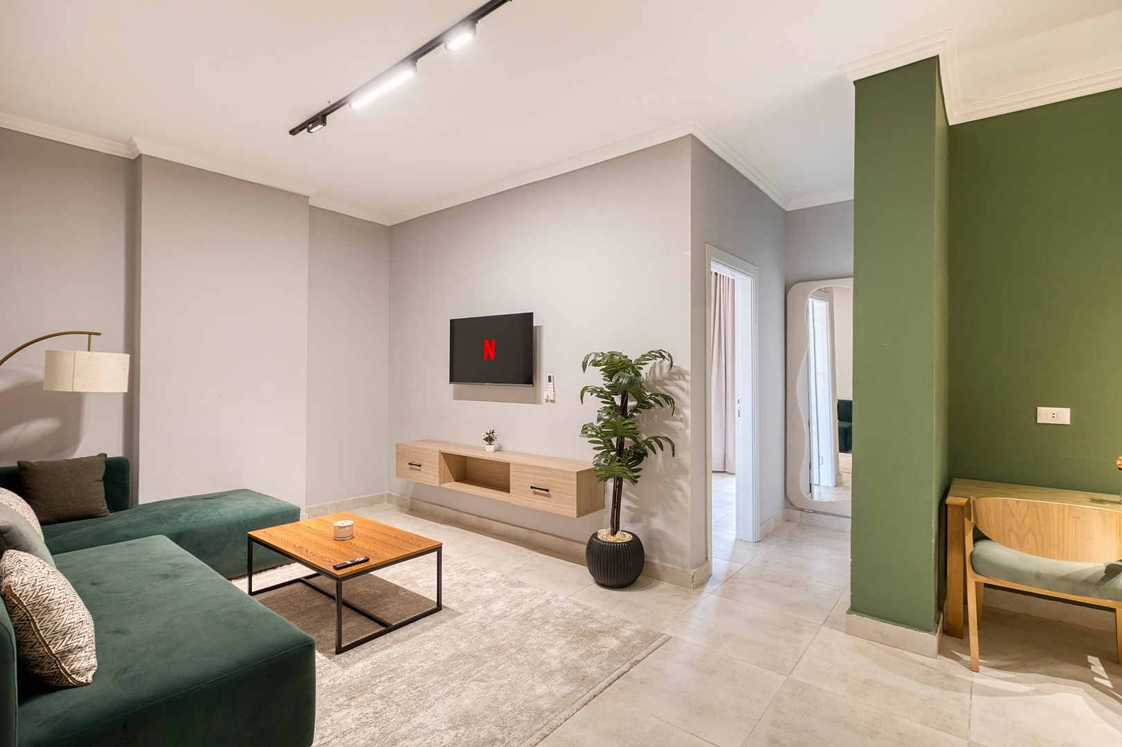 Green Light 2BR Apt with Balcony — photo 2 of 15