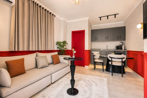 The Ruby 1BR Apt with Balcony, Lotus, New Cairo