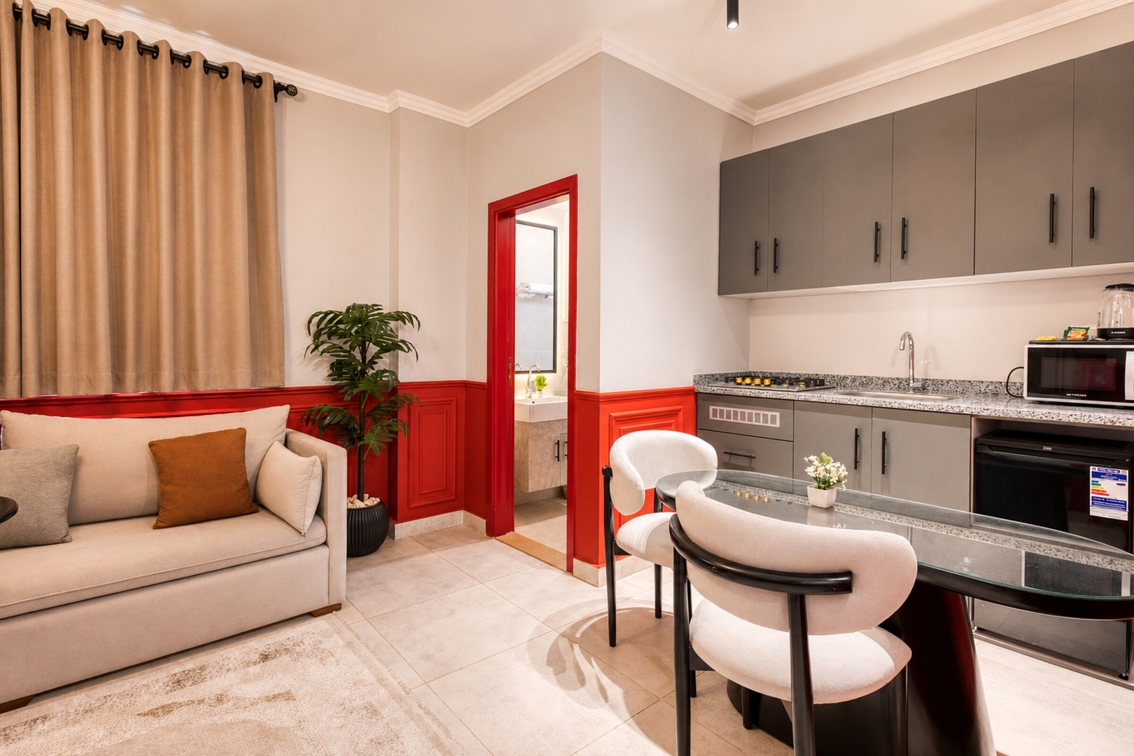 The Ruby 1BR Apt with Balcony — photo 11 of 15