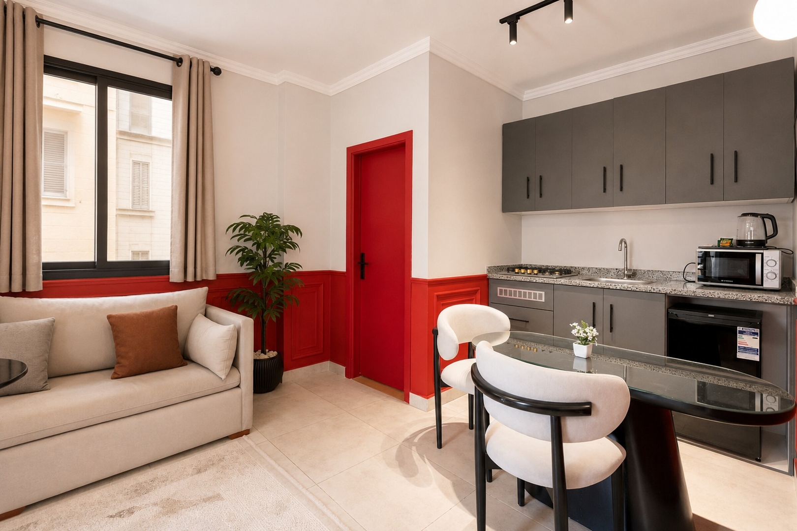 The Ruby 1BR Apt with Balcony — photo 6 of 15