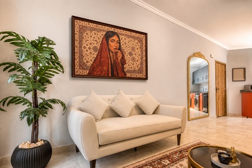 Arabian Nights 1BR Apt with Balcony, New Cairo