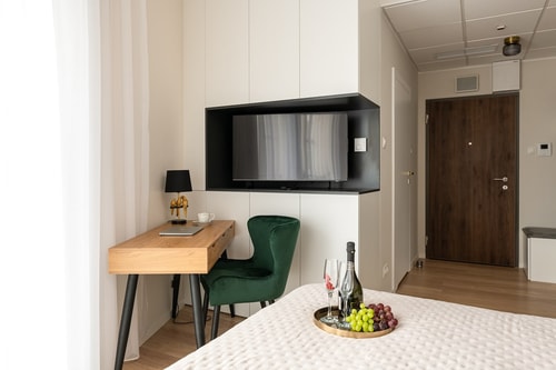Exclusive Studio on Kasprzaka St Warsaw Tower Wola