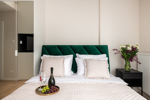 Exclusive Studio on Kasprzaka St Warsaw Tower Wola 1 NESTARO