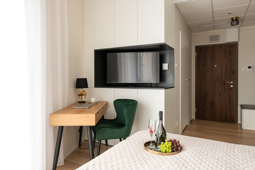 Exclusive Studio on Kasprzaka St Warsaw Tower Wola 0 NESTARO