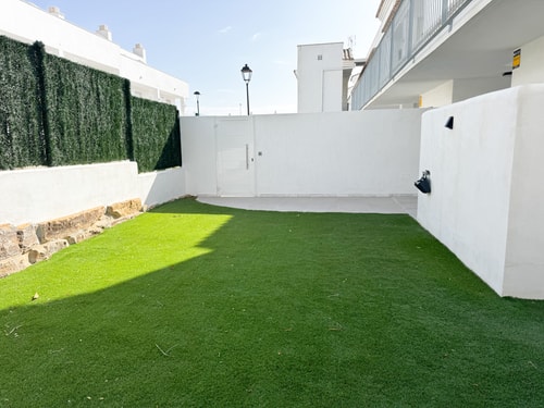 Atardeceres de Poniente - Jardín con vistas al mar 26 Apartamentos Angar