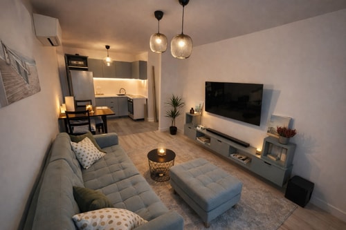Quiet Modern Apartment near Romexpo - Balcony