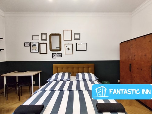 Fantastic Inn KRK - AS11 Pokój A 2 Fantastic Inn - komfortowe pokoje i apartamenty w centrum Warszawy