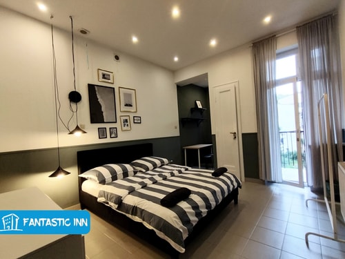 Fantastic Inn KRK - AS11 Pokój C 4 Fantastic Inn - komfortowe pokoje i apartamenty w centrum Warszawy