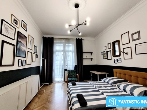 Fantastic Inn KRK - AS11 Pokój A 0 Fantastic Inn - komfortowe pokoje i apartamenty w centrum Warszawy