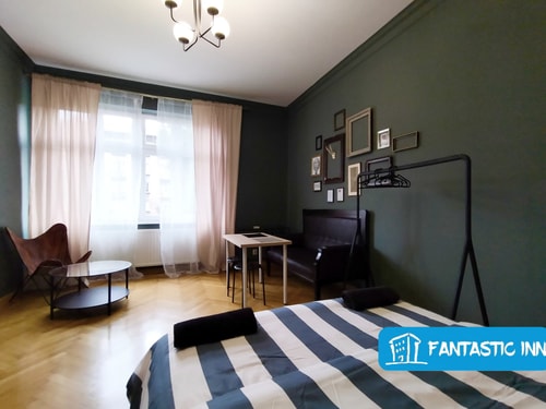 Fantastic Inn KRK - AS11 Pokój B 1 Fantastic Inn - komfortowe pokoje i apartamenty w centrum Warszawy