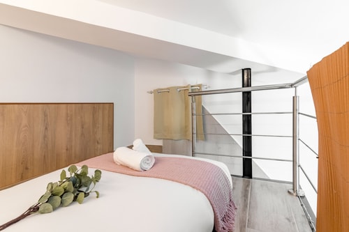 Villaverde VII · 1 dormitorio con patio y A/A · foto 3 · Only Charming, Madrid