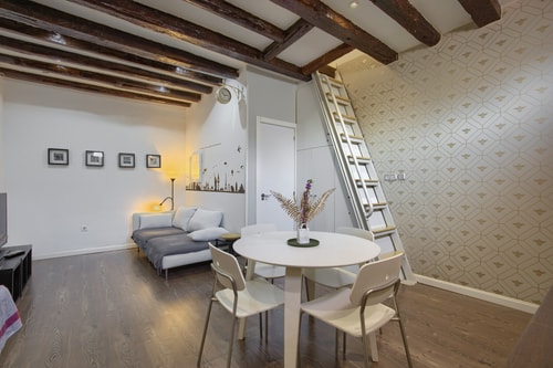 Sol Attic · 1 dormitorio con A/A · foto 6 · Only Charming, Madrid