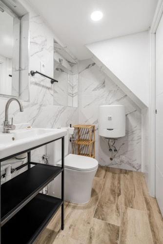 Villaverde VII · 1 dormitorio con patio y A/A · foto 10 · Only Charming, Madrid