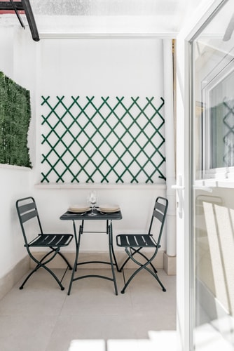 Villaverde VII · 1 dormitorio con patio y A/A · foto 11 · Only Charming, Madrid
