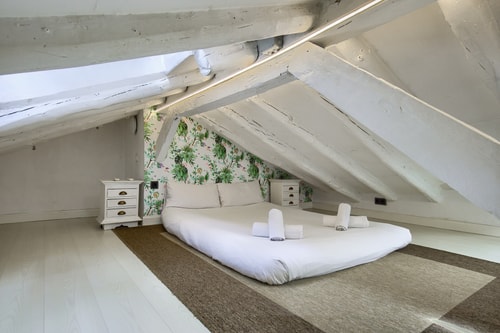 Sol Attic · 1 dormitorio con A/A · foto 2 · Only Charming, Madrid