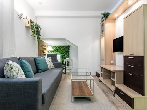 Río Manzanares IV · 1 dormitorio con A/A, Usera