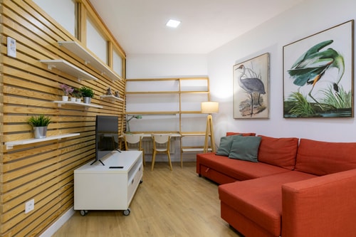 Madrid Vistillas II · 1 dormitorio con A/A, Palacio