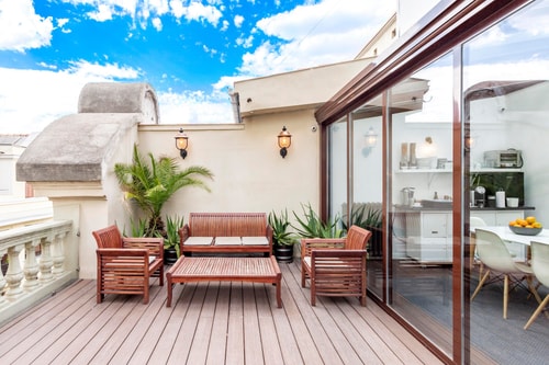 Home Suite Home IV · Estudio con terraza y A/A · foto 7 · Only Charming, Madrid
