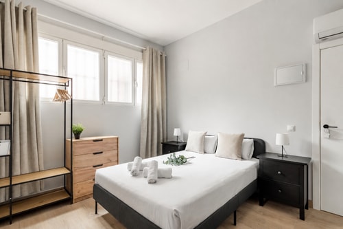 Villa de Vallecas II · Estudio con vistas y A/A, Puente de Vallecas