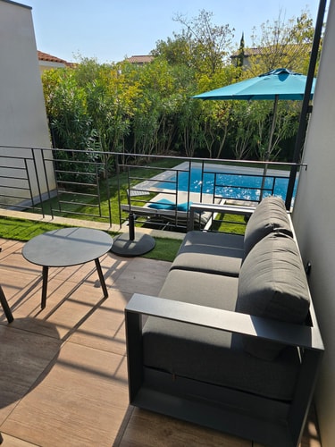 L’Oasis Privée - 7 invités & Piscine Chauffée