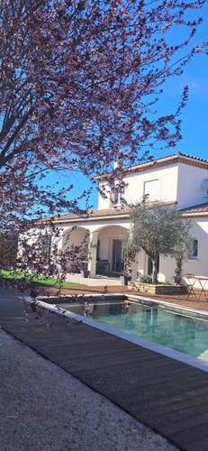 Villa Soleil, piscine & détente au Pic saint Loup