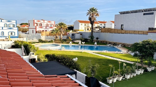 Sagres Studio | Pool-View Balcony | Free Parking