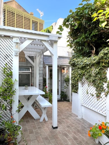 South Lanes Coastal Cottage with Patio