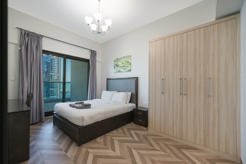 Spacious apt I City view I Gym and pool 7 Mi Casa Holiday Homes