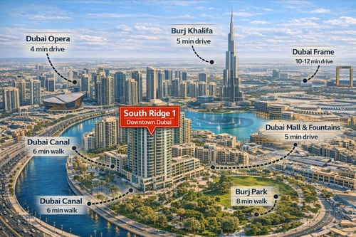 Luxury 1BR Downtown Huge Living Balcony View 32 Mi Casa Holiday Homes