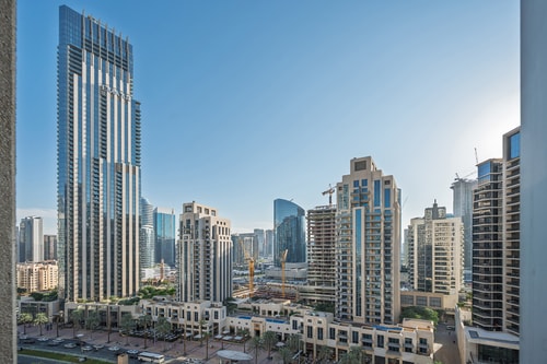 Elegant studio balcony boulevard view 9 Mi Casa Holiday Homes