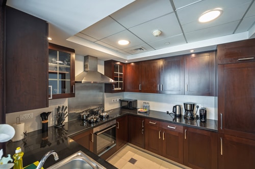 Stylish 2BD Near Burj | Partial Fountain View 25 Mi Casa Holiday Homes