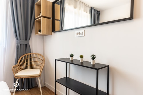 Elegant Apartment in Ivory - AC & Smart TV 4 SocialSpot