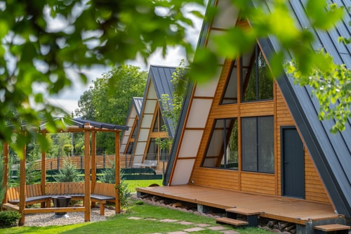 Vatra Verde - A-Frame Cabin 9 SocialSpot