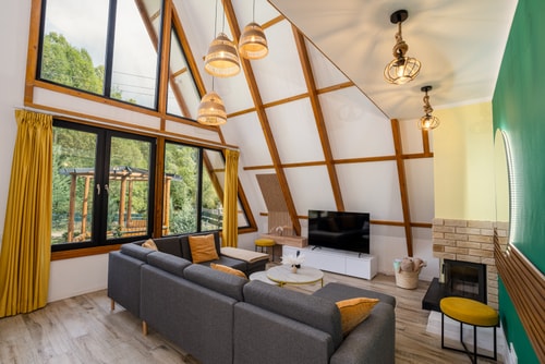 Vatra Verde - A-Frame Cabin 26 SocialSpot