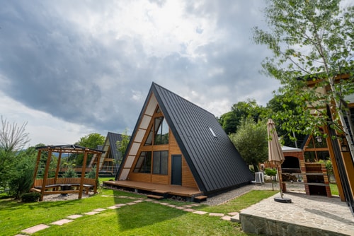 Vatra Verde - A-Frame Cabin 33 SocialSpot