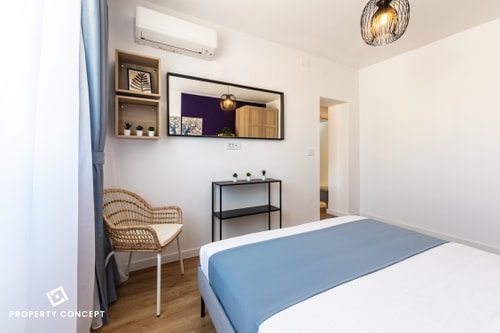 Elegant Apartment in Ivory - AC & Smart TV 5 SocialSpot